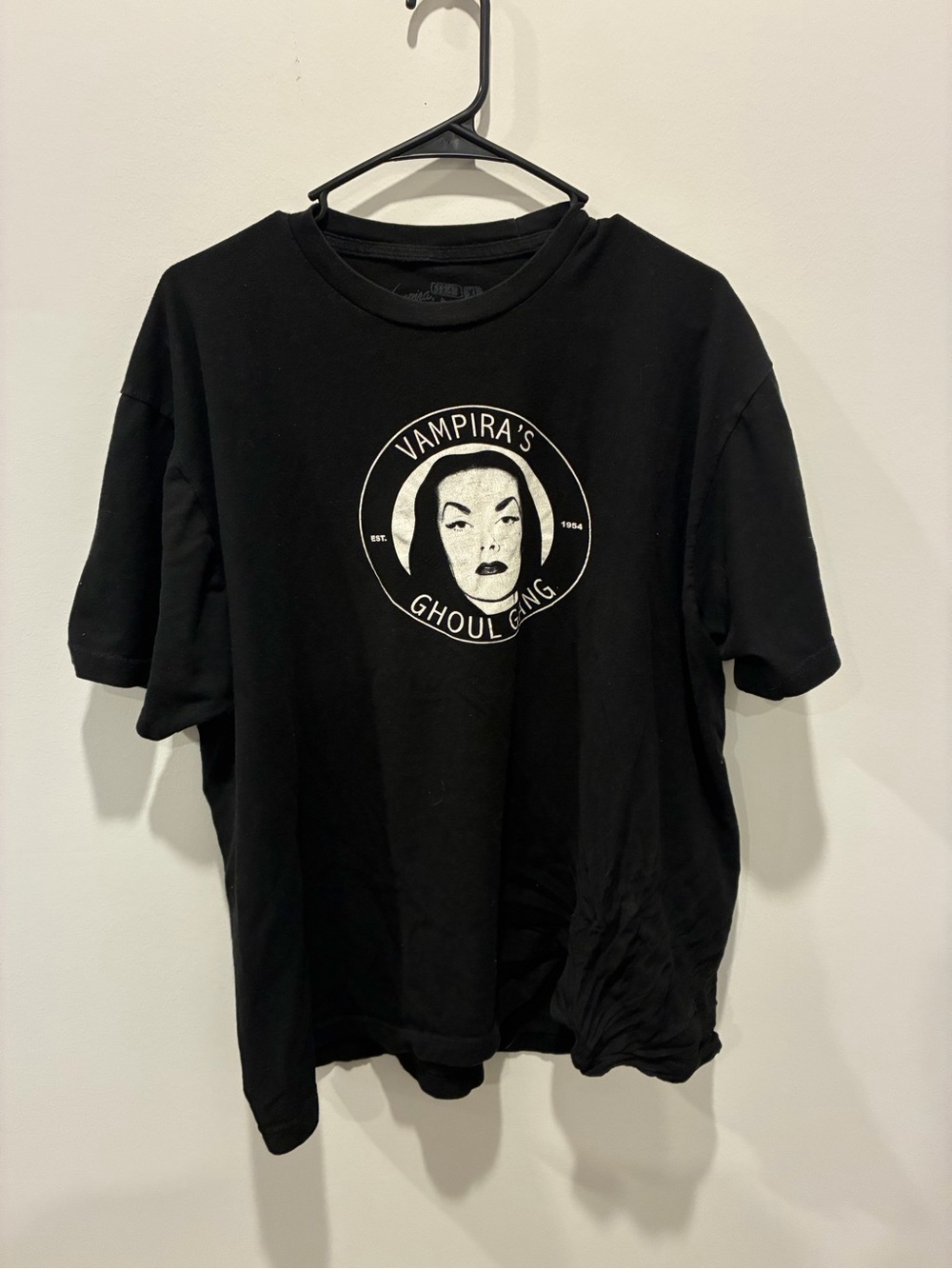 Vampira's Ghoul Gang Graphic Tee - Black